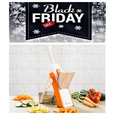 Feliator Brava Spring Slicer – Feliere ca la restaurant, în bucătăria ta cu doar 99 lei