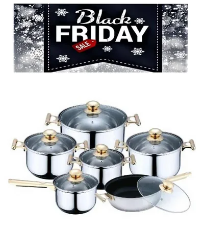 Set oale din inox 12 piese Kaiserhoff – Nu rata oferta ! Reduceri uriase !