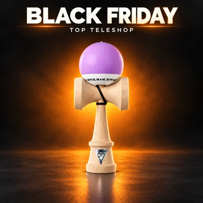 Kendama Krom POP – rubber – Mov