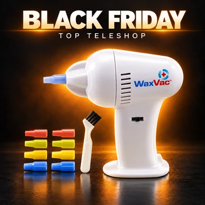 Oferta 1+1 Dr. Vac + Cadou – Aparat electric de curatat urechile