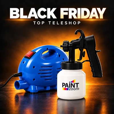 Paint Zoom – Aparat pentru vopsit / zugravit doar 179 Lei Oferta Speciala Teleshopping