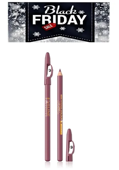Creion contur de buze Eveline Max Intense Colour, Light Plum