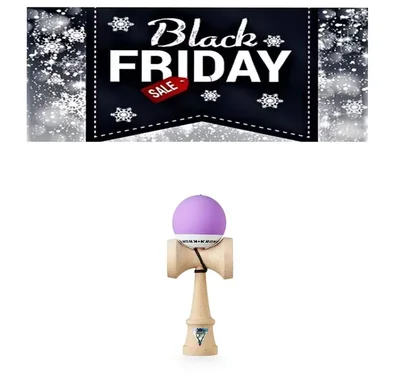 Kendama Krom POP – rubber – Mov
