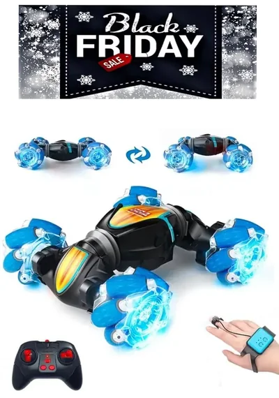 Oferta – Twisted Car – Masinuta controlabila prin gesturi si telecomanda – Masina Cascadorie 360° DRIFT