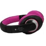 Casti Bluetooth Soundvox™ TM cu microfon, Over The Ear, Radio FM, Negru-Roz, Oferte Shop