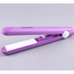 Mini placa de par, din ceramica, Mov, 20W, indreptat si creponat, 17 cm, Oferte Shop