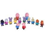 Set 14 purcelusi tip figurine Peppa Pig, 30 cm, + 3 ani, Oferte Shop
