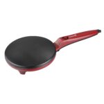 Aparat de facut clatite, plita 700W, Rosu, design compact, suprafata antiaderenta, New Generation by Oferte Shop