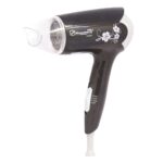 Uscator par cu maner pliabil Feon 25, Negru/Alb, 1400 W, 2 trepte temperatura, Oferte Shop