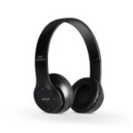Casti audio fara fir, pliabile cu SD Card, Bluetooth version 4.1, microfon,Radio, Aux, P47 Negru, Oferte Shop
