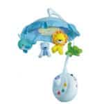 Carusel cu proiector inteligent, telecomanda, melodii pentru cei mici, sistem prindere patut inclus, Oferte Shop