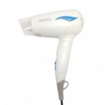 Feon Uscator par Gemei, Alb/Albastru, 1200 W, 3 niveluri temperatura, Oferte Shop