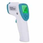 Termometru copii non-contact cu infrarosu, Display LCD, ecran iluminat LED, alerte temperatura, baterii incluse, Oferte Shop