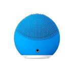 Kit ingrijire faciala si dentara, mini albastru, 5 trepte masaj facial, dispozitiv hipoalergenic, incarcator USB inclus, New Generation by Oferte Shop