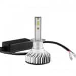 Kit Becuri Auto H1 LED CANBUS, F2, LED Headlight, Lentile ZES Generatia 2, 6000 lm, 50W, fara eroare de bec ars