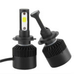 Set 2 LED-uri Auto HB4/9006, 72w/8000 Lumeni, 6500k, S2, Black Edition