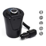 Car kit auto bluetooth, hands free, Negru