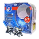 Set becuri auto Halogen Pegasus Skyline, Xenon Effect, H7, 12V, 100W, 5000k, ultra white, Oferte Shop