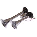 Claxon auto cu 2 goarne 12V electrovalva inclusa , usor de montat , sunet puternic , design ergonomic, New Generation by Oferte Shop