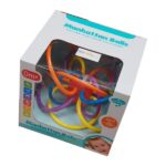 Jucarie bebe motrica siliconata pentru bebelusi, interactiva si pentru dentitie, +0 luni, 13.5cm, New Generation by Oferte Shop