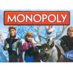Joc Monopoly Frozen, accesorii incluse, +8 ani