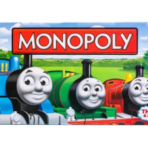 Joc Monopoly Trenuletul Tomas, accesorii incluse, +8 ani