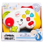 Jucarie interactiva bebe , mini Joystick, sunete muzicale, Multicolor, +6 luni, 10cm, Oferte Shop