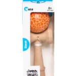 Kendama, joc de indemanare, 15cm, Portocaliu, + 8ani, Oferte Shop