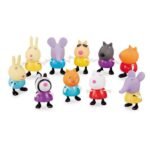 Set 10 figurine Prietenii Peppa Pig