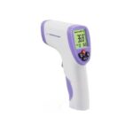 Termometru digital non contact Esperanza, infrarosu, pentru corp si suprafete, ecran LCD, Alb