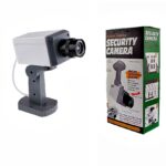 Camera De Supraveghere Falsa Cu senzor De Miscare Si Led (Oferta)