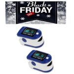 Pachet Special 1+1 Gratis - Pulsometru / oximetrul digital pentru deget cu display doar 99 lei