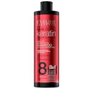 Sampon Keratin Colour Protection 8 in 1, 400ml, Eveline Cosmetics